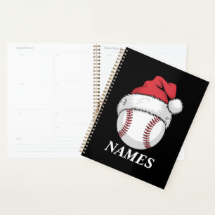 Agenda Gorra de béisbol de Navidad con nombre personaliza