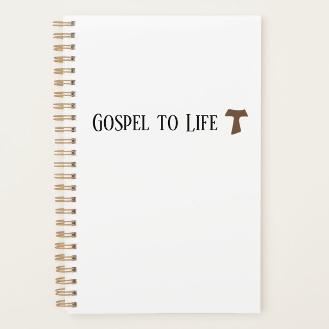 Agenda Gospel to Life Planner (Anverso)