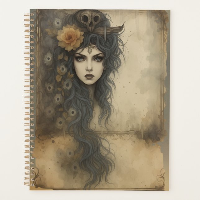 Agenda Gothic Enchantress Planner (Anverso)