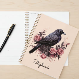 Agenda Gothic Rose Planner – Raven Aesthetic Organizer