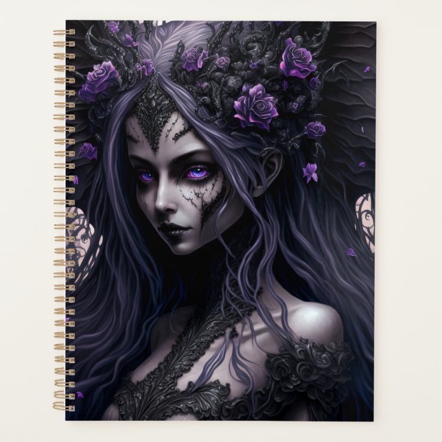 Agenda Gótico Fairy Gótica Fantasy Planner (Anverso)