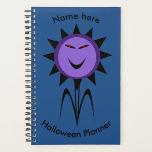 Agenda Gótico Kawaii de flor malvada Personalizado planne