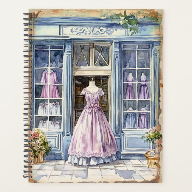 Agenda Gótico oscuro vintage (Anverso)