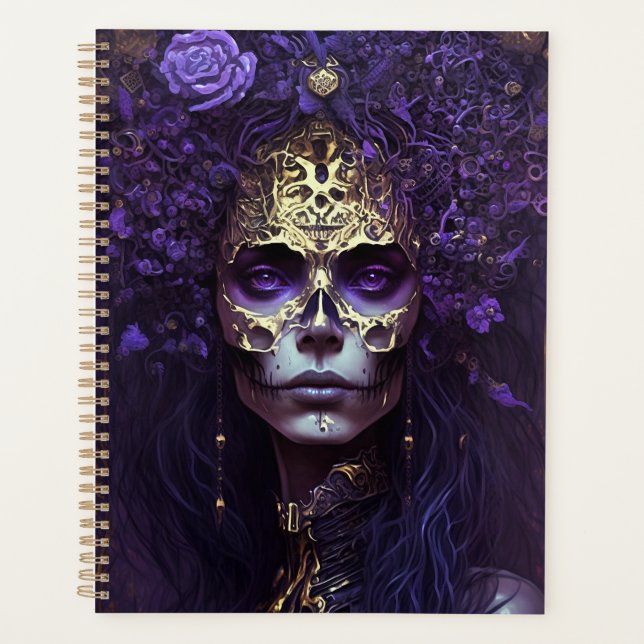 Agenda Gótico Queen Fantasy Art Planner (Anverso)