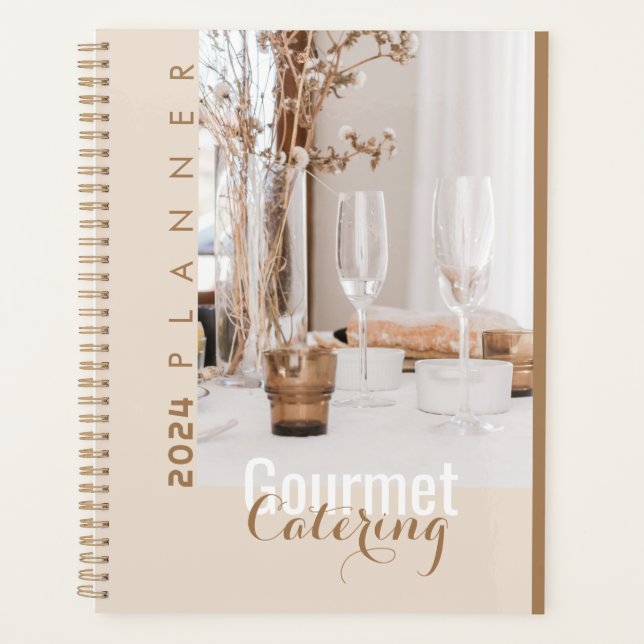 Agenda Gourmet Catering Planner (Anverso)