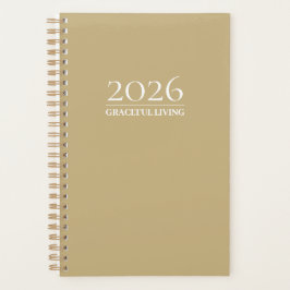 Agenda Graceful Living | Wellness Planner for 2026