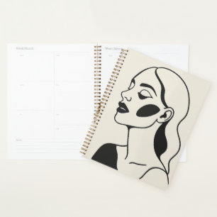 Agenda Gracia y elegancia del retrato de una noble mujer