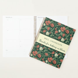 Agenda Gracias Por Ayudarnos A Bloom Planner