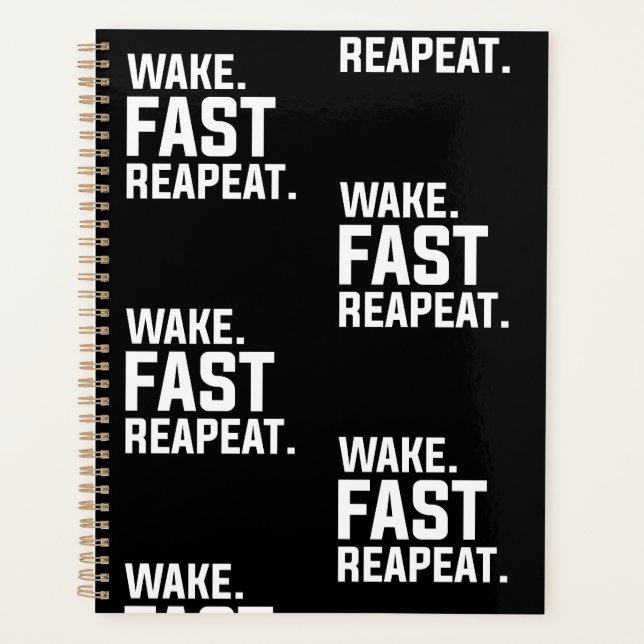 Agenda Gracioso despertar Rápido Repita Gráfico Sarcástic (Anverso)