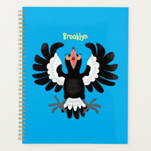 Agenda Gracioso ilustracion de personalizado magpie austr