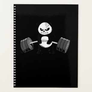 Agenda Gracioso Panda Workout Kitten Gym Deadlift Power