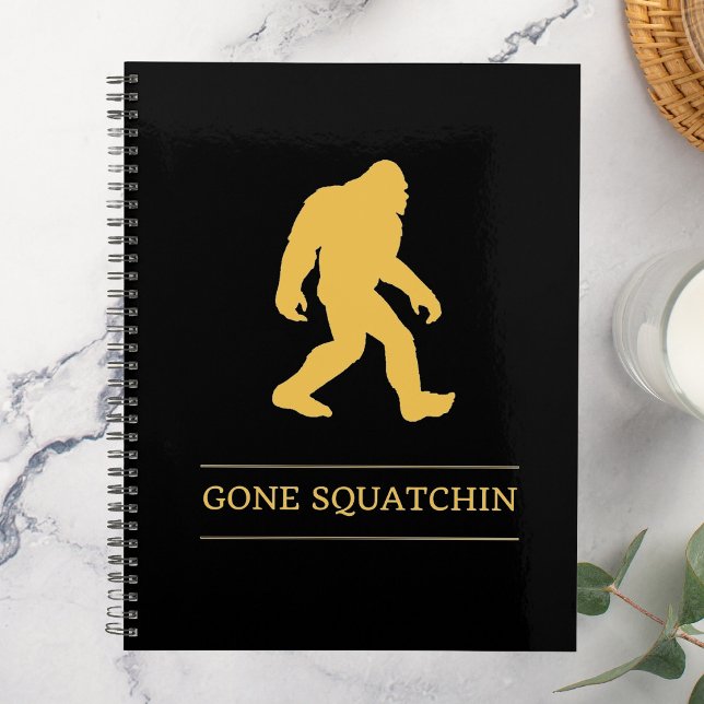 Agenda Gracioso Pato Grande Gone Squatchin Sasquatch (Subido por el creador)