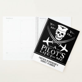 Agenda Gracioso piloto de aviones Skull Pirate Humor | Pe