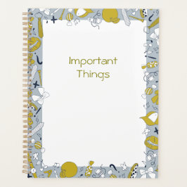 Agenda Gracioso profesor y niño vuelven a la escuela