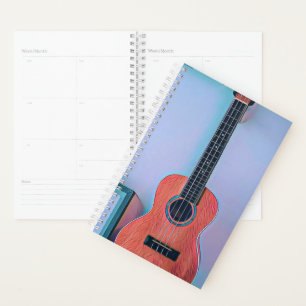Agenda Gracioso regalo de amante de la guitarra