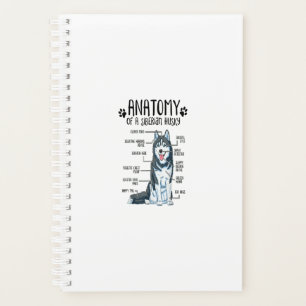 Agenda Gracioso regalo de los amantes de la anatomía sib