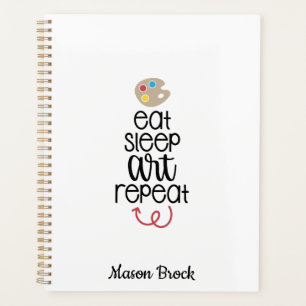 Agenda Gracioso regalo personalizado de la escuela de art