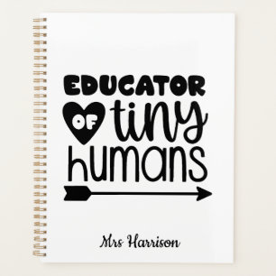 Agenda Gracioso regalo personalizado del profesor