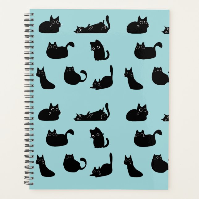 Agenda Graciosos gatos negros (Anverso)