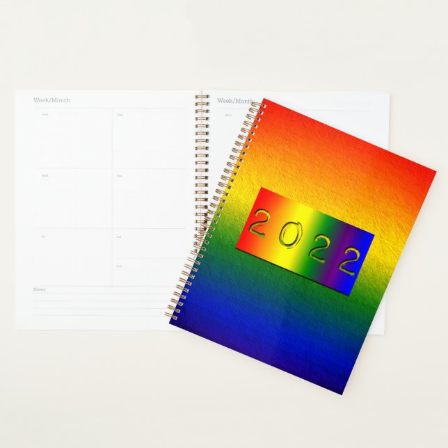Agenda Gradiente de color arco iris (Demostración)