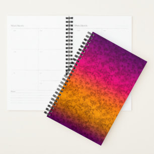 Agenda Gradiente de mármol ornamental sin soldadura de co