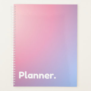 Agenda Gradiente rosa sin fecha