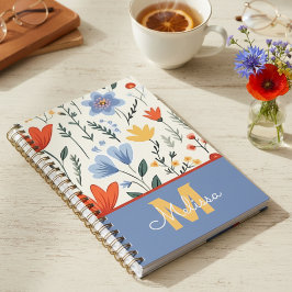 Agenda Graduación Flor Silvestre Botánica Floral