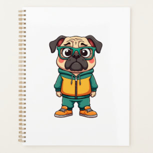 Agenda Gráfica de moda callejera de dibujos animados de p