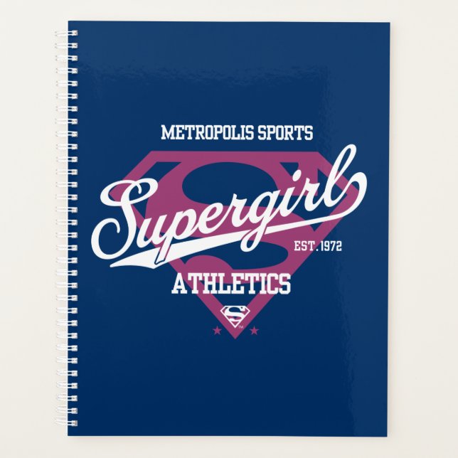 Agenda Gráfico de superchica Metropolis Sports Athletics (Anverso)