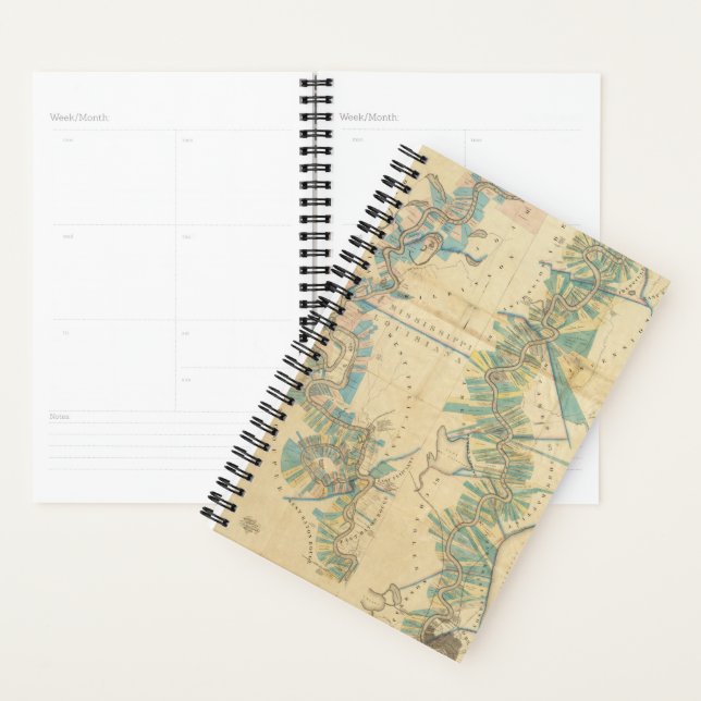 Agenda Gráfico del río Misisipi Inferior (Demostración)