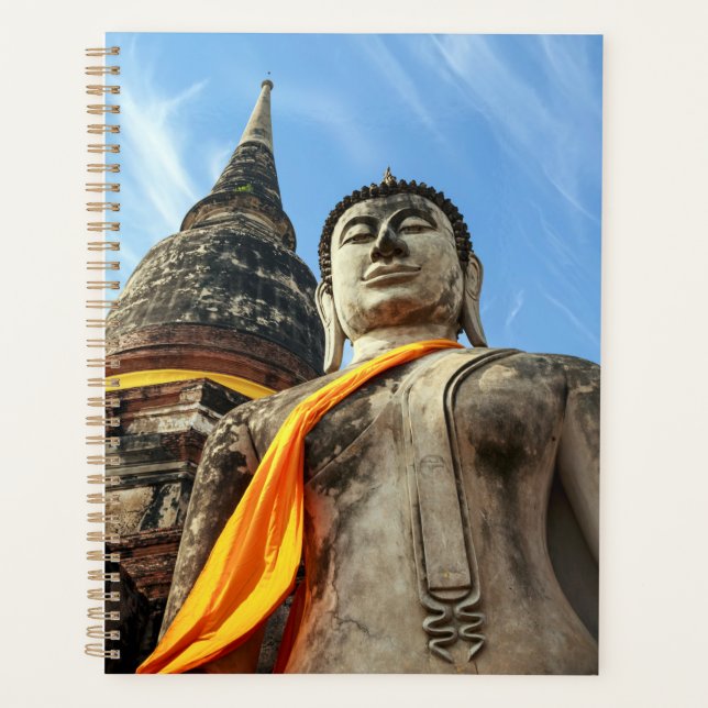 Agenda Gran Buda en Ayutthaya, Tailandia (Anverso)