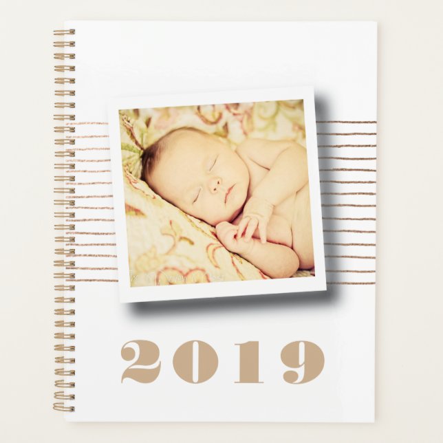 Agenda GRAN Diario de Planner Fotográfico 2019 (Anverso)