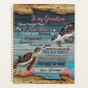 Agenda Grandson Gift Carta A Mi Abuelo