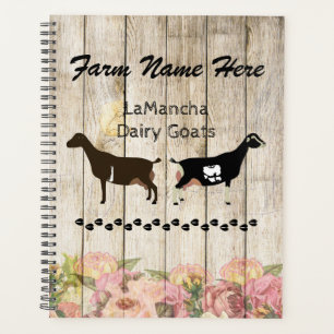 Agenda Granja de cabra lechera LaMancha personalizada