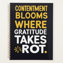 Agenda Gratitud en flor - inspiradora