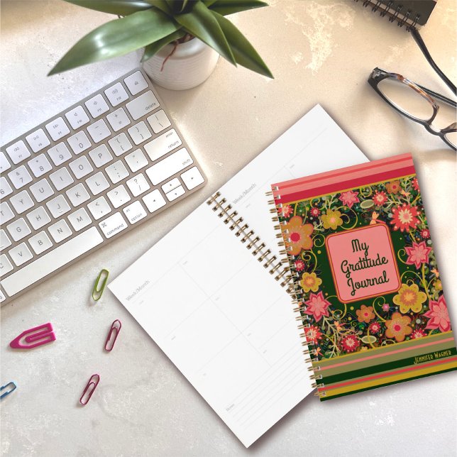 Agenda Gratitude Journal Bonito Flagonfly (Subido por el creador)