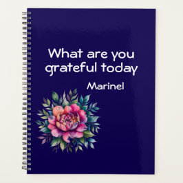 Agenda Gratitude Journal -Planificador de reflexión