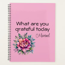 Gratitude Journal -Planificador de reflexión