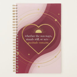 Agenda Gratitude Remains: Stillness Holds Gratitude | Dai