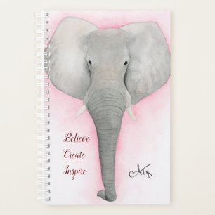 Agenda Gray Elephant Planner