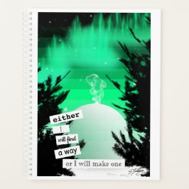 Agenda Green Aurora Igloo Day Planner