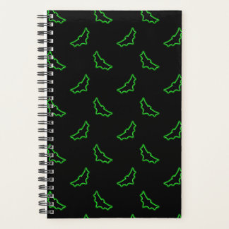 Agenda Green Neon Bats