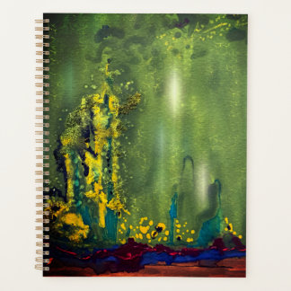 Agenda Green Notebook