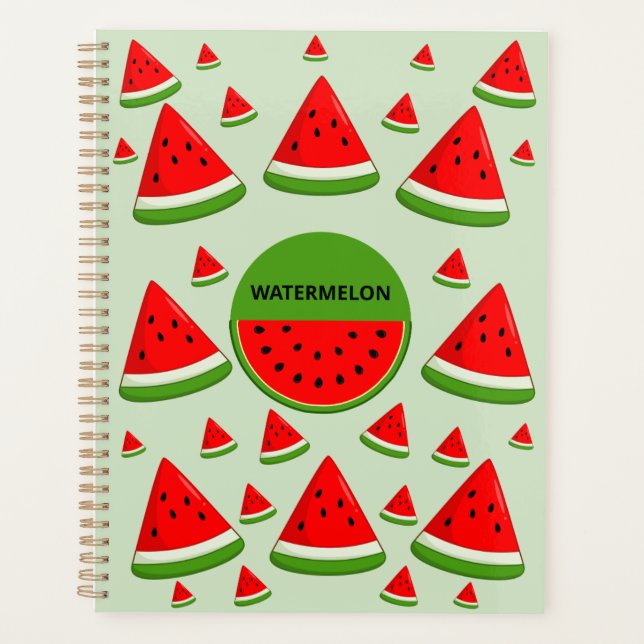 Agenda Green & Watermelon Dreams (Anverso)