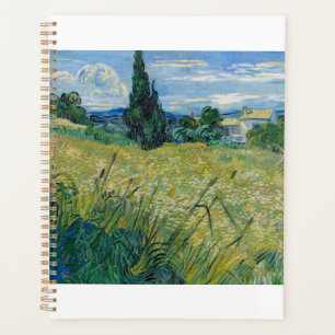 Agenda Green Wheat Field with Cypress 1889 by Vincent van