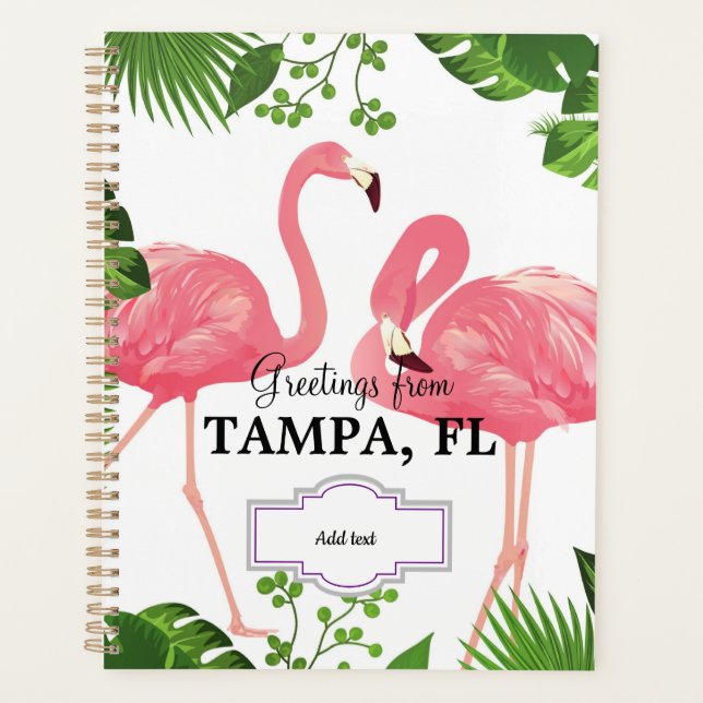 Agenda Greetings from Tampa, FL TEMPLATE (Anverso)