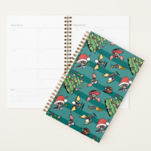 Agenda Gremlins Patrón de Navidades de historietas simp