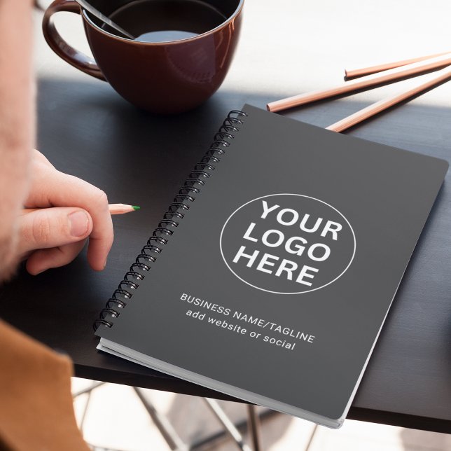 Agenda Gris Company Business Profesional Clean Logo (Subido por el creador)