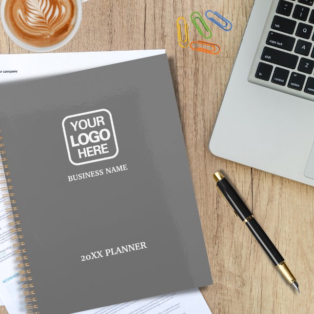 Agenda Gris| Logotipo profesional moderno para empresas b (Subido por el creador)