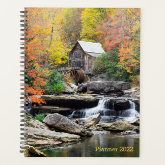 Agenda Grist Mill en Glade Creek Scene Virginia Occidenta